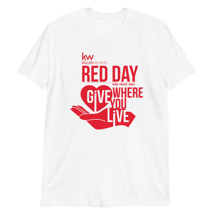RED Day - Give Where You Live (White)